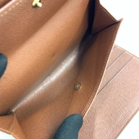  LOUIS VUITTON ルイヴィトン モノグラム ポルト トレゾール インターナショナル 長財布 M61217 ブラウン