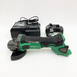 〇〇 HITACHI 日立 ディスクグラインダー キズ・ハガレ有 充電器・充電池 G18DBVL 現状渡し Bランク