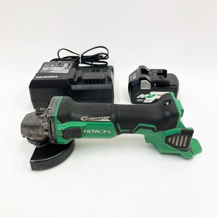 HITACHI 日立 ディスクグラインダー キズ・ハガレ有 充電器・充電池