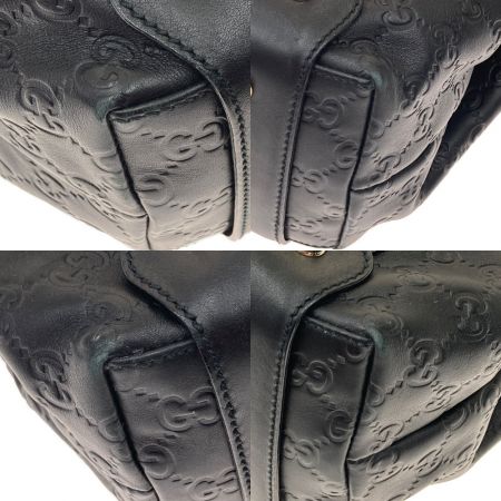  GUCCI グッチ GG ホースビット ハンドバッグ 162900 ブラック