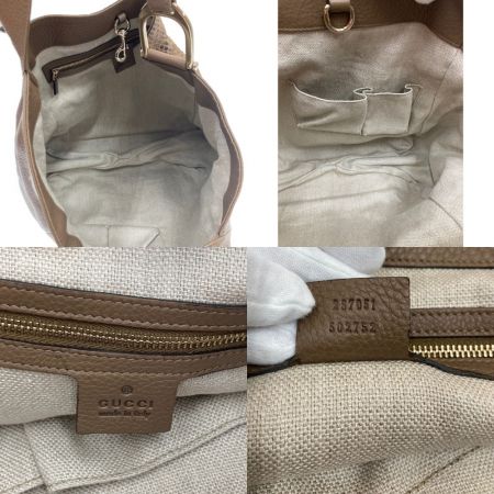  GUCCI グッチ グリニッジ GREENWICH  パイソン トートバック 257051 ブラウン