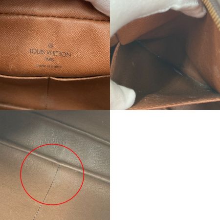  LOUIS VUITTON ルイヴィトン モノグラム コンピエーニュ セカンド クラッチバッグ  M51845 現状渡し ジャンク品