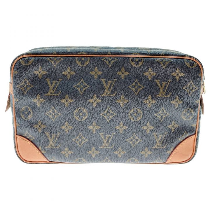 極美品 LOUIS VUITTON モノグラム コンピエーニュ クラッチバッグ 極美品 LOUIS VUITTON モノグラム コンピエーニュ クラッチバッグ