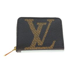 〇〇 LOUIS VUITTON ルイヴィトン モノグラム ジッピー コインパース 財布 小銭入れ M69354 ブラウン Aランク