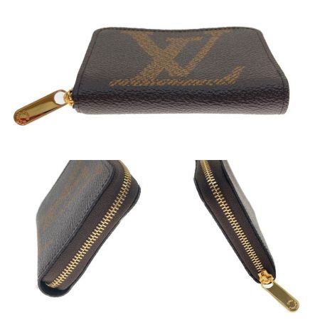  LOUIS VUITTON ルイヴィトン モノグラム ジッピー コインパース 財布 小銭入れ M69354 ブラウン