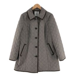 〇〇 Leilian レリアン レディース コート キルティングコート サイズ11 ブラウン Bランク