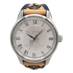 〇〇 ALZUNI メンズ 腕時計 シルバー Bランク