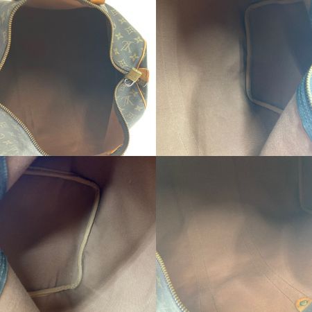  LOUIS VUITTON ルイヴィトン モノグラム キーポル 45 ボストンバッグ M41428 ブラウン x ベージュ 現状渡し