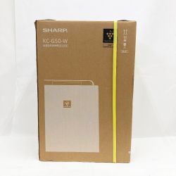 〇〇 SHARP シャープ  加湿空気清浄機  KC-G50-W ホワイト 未使用品 Nランク