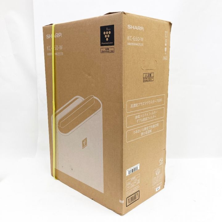 大得価，送料無料 送料無料 シャープ 加湿空気清浄機 KC-G50-W 未