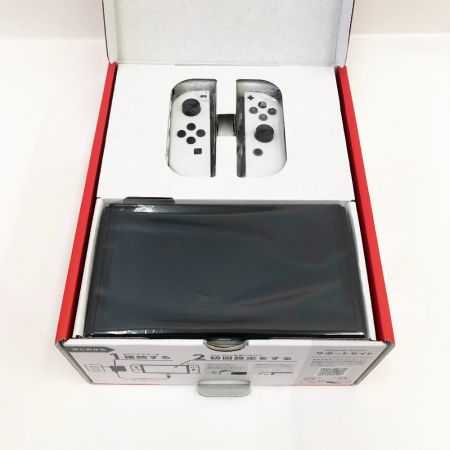  Nintendo ニンテンドウ Nintendo Switch ニンテンドースイッチ 有機ELモデル  HEG-S-KAAAA ホワイト 開封済 未使用品