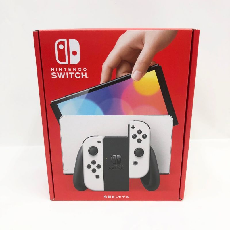 Nintendo ニンテンドウ Nintendo Switch ニンテンドースイッチ 有機ELモデル HEG-S-KAAAA ホワイト 開封済 未使用品