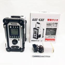 〇〇 MAKITA マキタ 充電式ラジオ 本体・ AC電源 MR107 Aランク