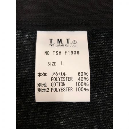  TMT ティーエムティー メンズ ブルゾン サイズL TSH-F1906 ブラック