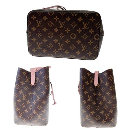  LOUIS VUITTON ルイヴィトン モノグラム ネオノエ  ショルダーバッグ M44022 ローズプードル x ブラウン