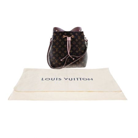  LOUIS VUITTON ルイヴィトン モノグラム ネオノエ  ショルダーバッグ M44022 ローズプードル x ブラウン