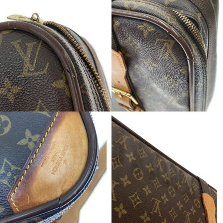  LOUIS VUITTON ルイヴィトン モノグラム サテライト トラベルバッグ  M23356 ブラウン 現状渡し