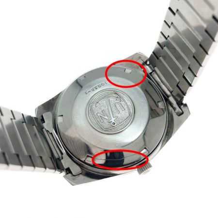  ユリスナルダン クロノメーター デイト ヴィンテージ 現状渡し 稼働品