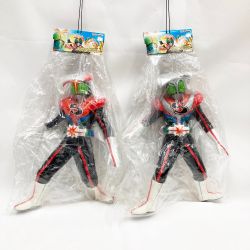 〇〇  仮面ライダー ストロンガー ビッグサイズ ソフビフィギュア 2体セット  Nランク