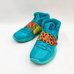 〇〇 NIKE ナイキ KYRIE 6 EP メンズ スニーカー 28cm BQ4631-300 スカイブルー Cランク