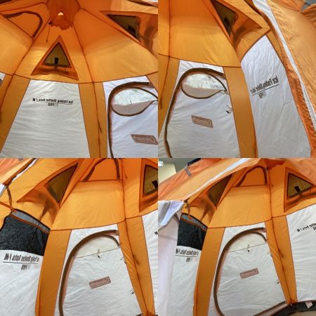  Coleman コールマン アイスフィッシングシェルターM ホワイト x オレンジ