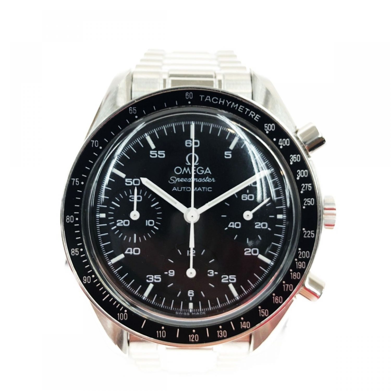オメガ OMEGA スピードマスター  3510.50.00 ブラック SS 自動巻き メンズ 腕時計