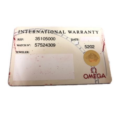  OMEGA オメガ 腕時計 メンズ スピードマスター 自動巻き  35105000