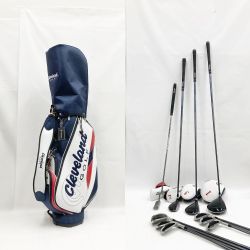 〇〇 Cleveland Golf クリーブランドゴルフ メンズ ゴルフクラブセット 11本 キャディバッグ付属 Bランク