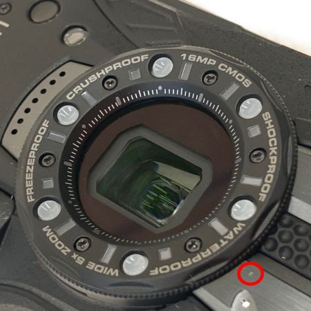  RICOH リコー デジカメ コンデジ タフネスカメラ WG-60 ブラック