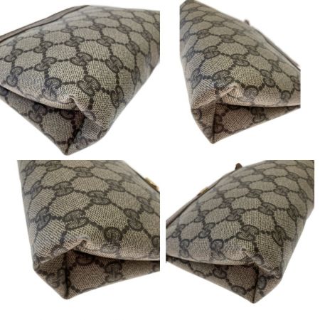  GUCCI グッチ OLD GUCCI ポーチ コスメポーチ 89 01 020 ブラウン 現状渡し