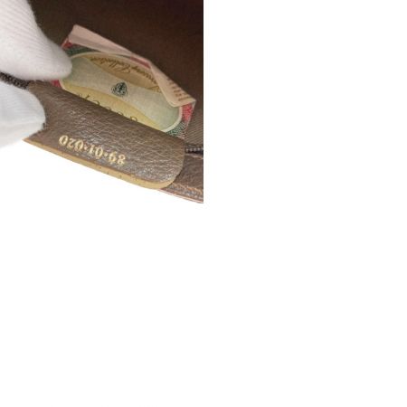  GUCCI グッチ OLD GUCCI ポーチ コスメポーチ 89 01 020 ブラウン 現状渡し