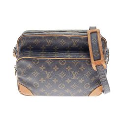 〇〇 LOUIS VUITTON ルイヴィトン モノグラム ナイル ショルダーバッグ M45244 ブラウン 現状渡し ジャンク品 Dランク