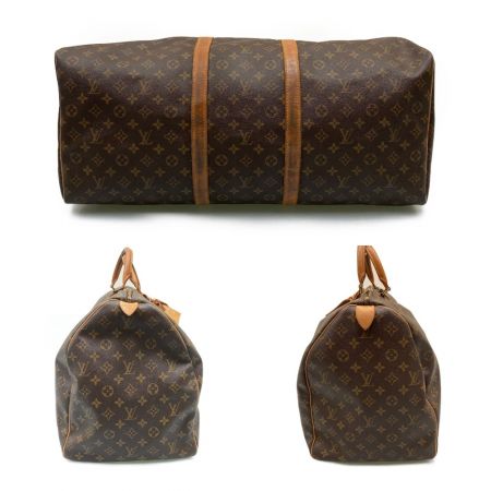  LOUIS VUITTON ルイヴィトン モノグラム キーポル 60 ボストンバッグ M41422 ブラウン 現状渡し ジャンク品