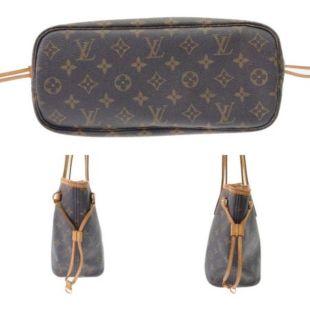  LOUIS VUITTON ルイヴィトン モノグラム ネヴァーフルPM ショルダーバッグ M40155 ブラウン 現状渡し ジャンク品