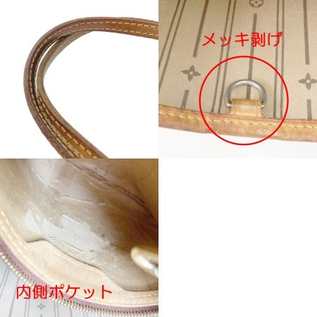  LOUIS VUITTON ルイヴィトン モノグラム ネヴァーフルPM ショルダーバッグ M40155 ブラウン 現状渡し ジャンク品