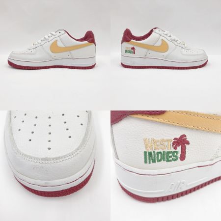  NIKE ナイキ AIR FORCE1 LOW  WEST INDIES 3 ウエストインディーズ スニーカー 306353 171 ホワイト×イエロー×レッド x レッド