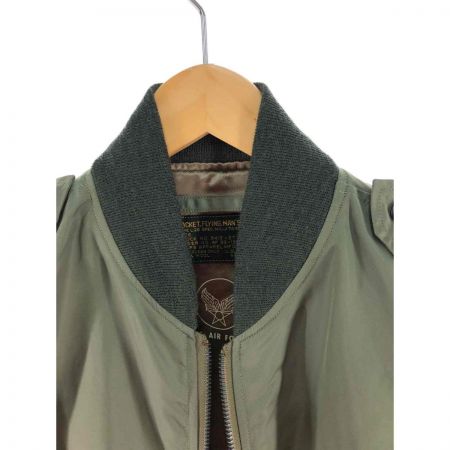  BUZZ RICKSON'S バズ リクソンズ メンズ フライトジャケット vintagePEANUTS TYPE L-2B サイズL BR11132 カーキ