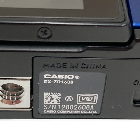  CASIO カシオ  EXILIM コンパクトデジタルカメラ  EX-ZR1600