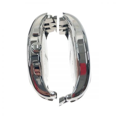  ENPORIO ARMANI クロノグラフ 腕時計 AR-1786 シルバー x ブラック