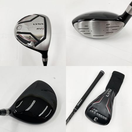 Lynx リンクス ゴルフセット キャディバッグ付 SILVER CAT RV3