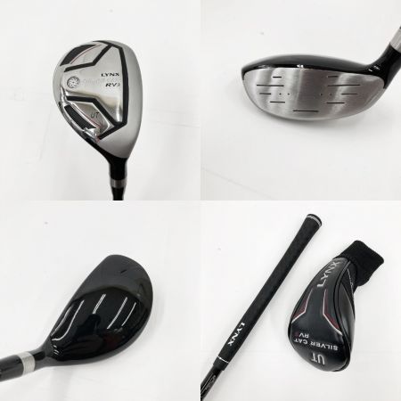  Lynx リンクス ゴルフセット キャディバッグ付 SILVER CAT RV3