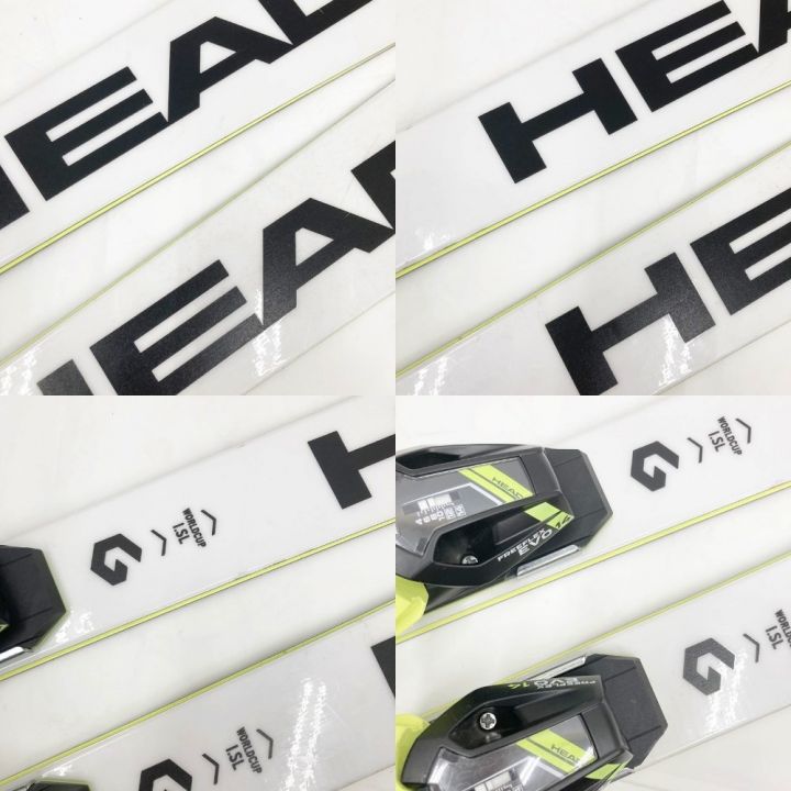 HEAD ヘッド ワールドカップ WORLD CUP REBELS I-SL 2017-2018モデル 165cm スキー板 ホワイト x  イエロー｜中古｜なんでもリサイクルビッグバン