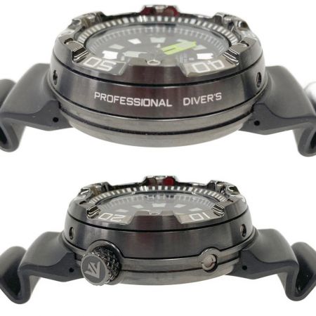  CITIZEN シチズン PROMASTER プロマスター プロフェッショナルダイバー エコドライブ 腕時計 E168-S104599 ブラック