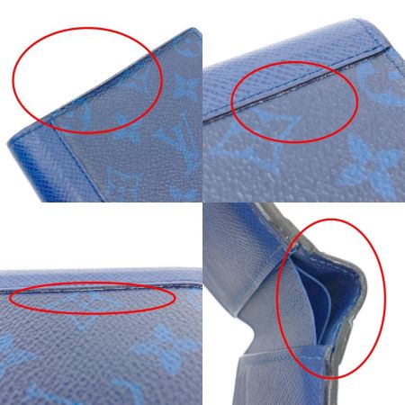  LOUIS VUITTON ルイヴィトン タイガラマ ポルトフォイユ ミュルティプル 2つ折り財布 M30299