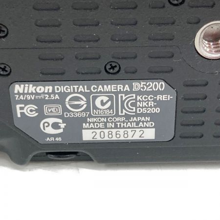  Nikon ニコン デジタル一眼レフカメラ D5200