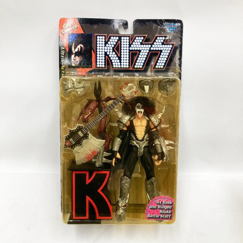 中古】 Kiss キッス ウルトラ アクション フィギュア４体セット 未開封