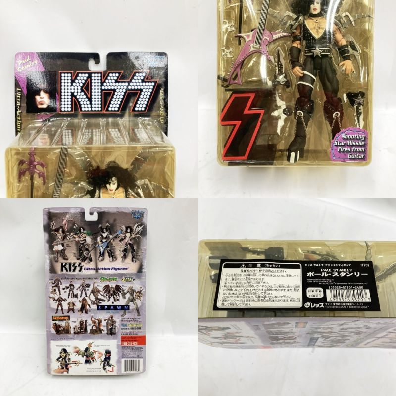 中古】 Kiss キッス ウルトラ アクション フィギュア４体セット