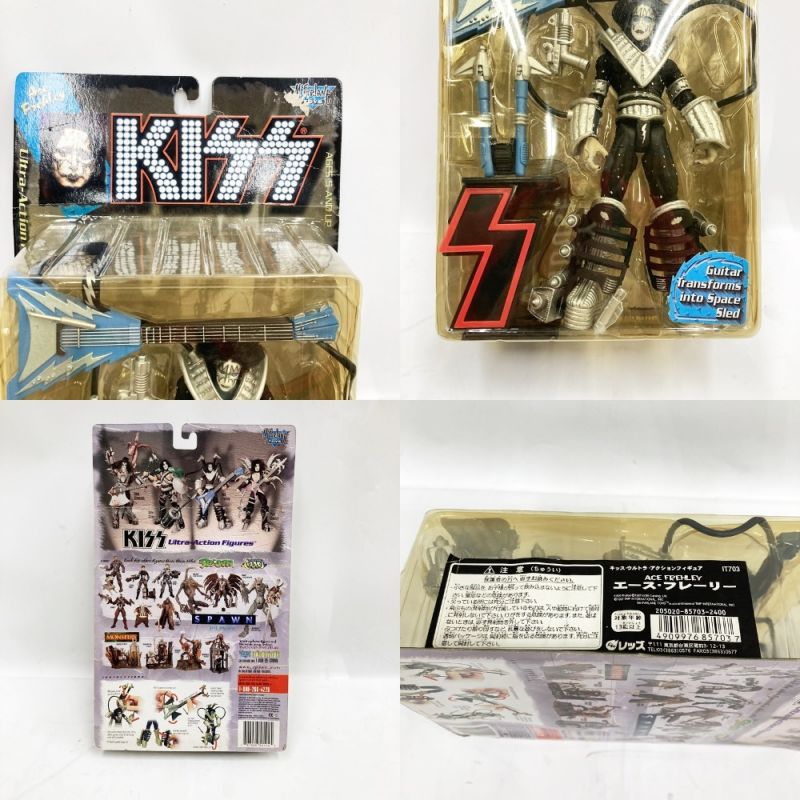 中古】 Kiss キッス ウルトラ アクション フィギュア４体セット 未開封