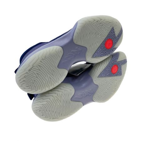  NIKE ナイキ JORDAN ZION 1 PF 28cm バスケット シューズ  DA3129-400 パープル×オレンジ x ネイビー