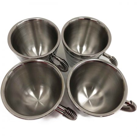  STELLA ステラ アルキメデ デミダスカップ＆ソーサー 4個